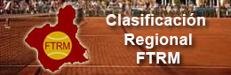 clasificación de la federacion de tenis Región de Murcia